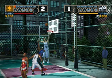 NBA Street V3 screen shot game playing